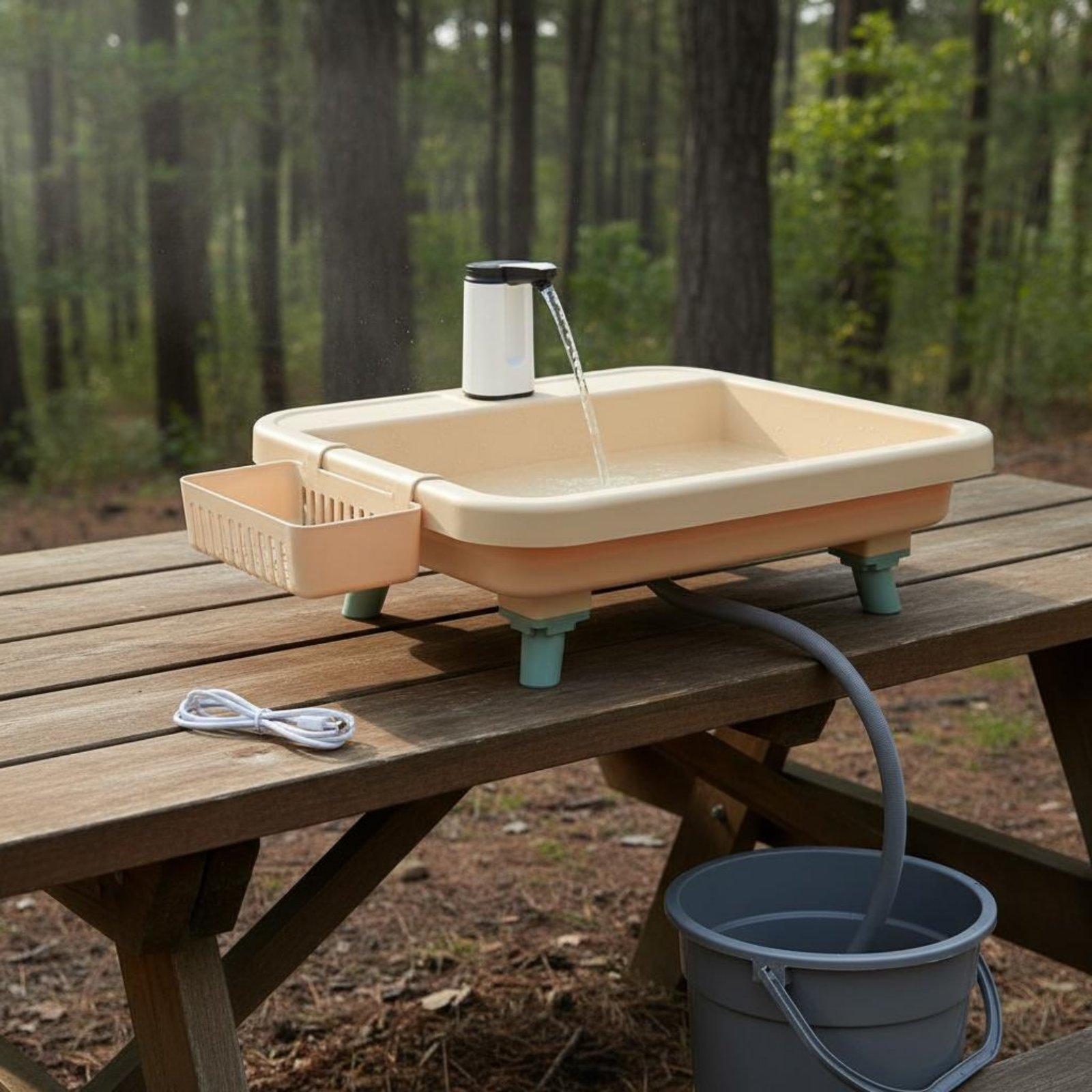 Outdoor In Camping - حوض غسيل محمول للتخييم في الهواء