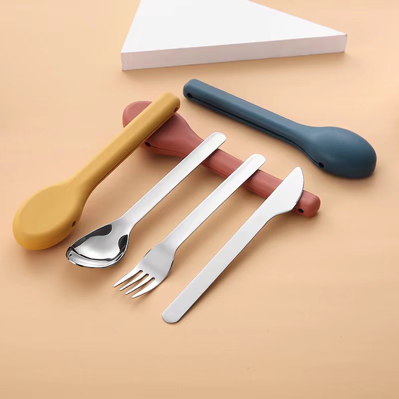 Camp Utensil Set - 3-قطعة أدوات المائدة المحمولة أواني الجيب