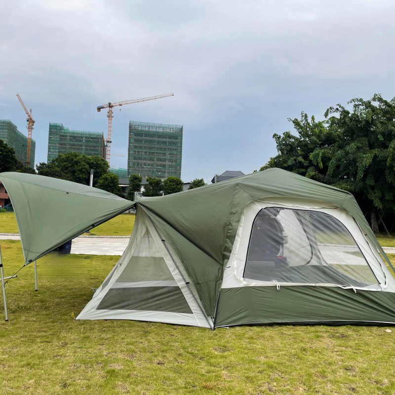 Outdoor Camping Van Tent - خيمة خلفية قابلة للطي للسيارة بسعة