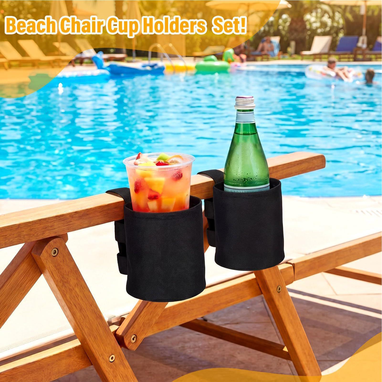 Outdoor Camping Recliner Chairs - حامل زجاجة ماء عالمي محمول للسفر،