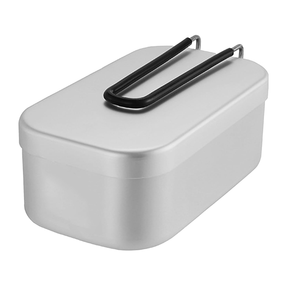 Camp Utensil Set - 800 مللي صناديق الغداء الألومنيوم في