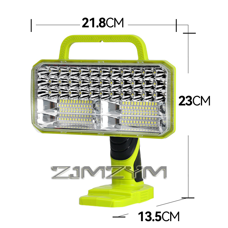Outdoor Camping Jobs - مصباح عمل LED لاسلكي 9 بوصة