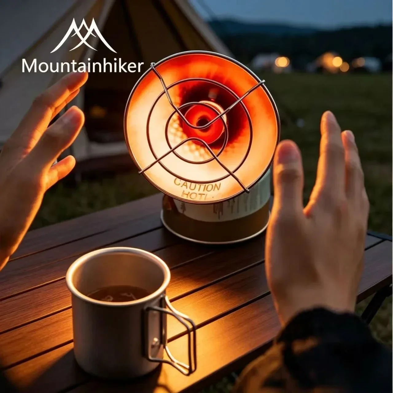 Outdoor Camping Gas Heater - موقد غاز محمول صغير للتخييم في