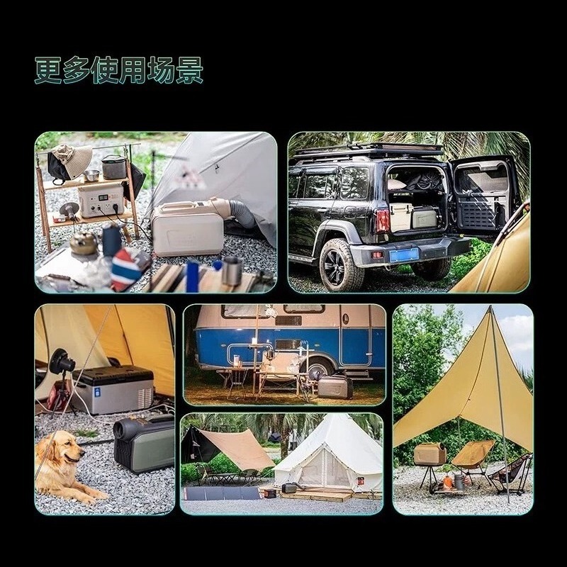 مكيف هواء محمول يعمل بالتيار ا - مراجعة Outdoor Camping Air Conditioner وسعره