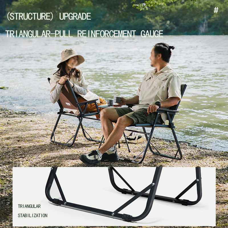 BISINNA-كرسي تخييم قابل للطي ف - مراجعة Outdoor Camping Recliner Chairs وسعره