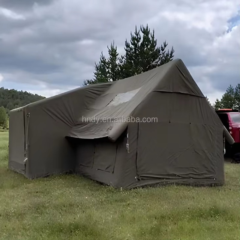 2025 أحدث تصميم المصنع الشتاء  - مراجعة Outdoor Camping Inflatable Tent وسعره