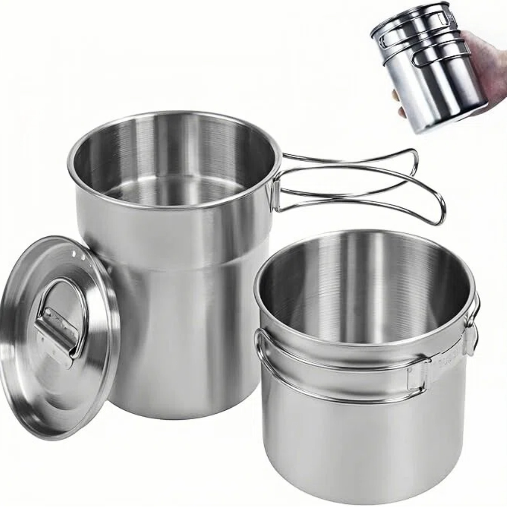 أكواب قابلة للطي للتخييم، أوان - مراجعة Camp Utensil Set وسعره