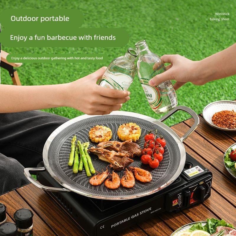 مقلاة شواء متعددة الوظائف من ا - مراجعة Outdoor Camping Activities وسعره