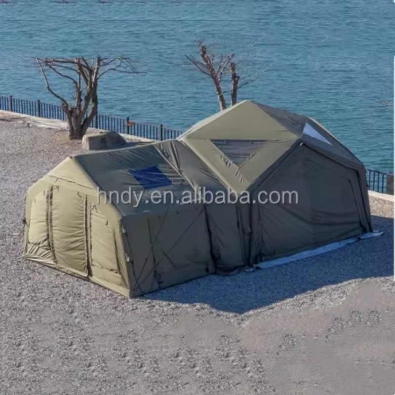 2025 كبير فاخر 5 6 7 شخص مقاوم - مراجعة Outdoor Camping Inflatable Tent وسعره