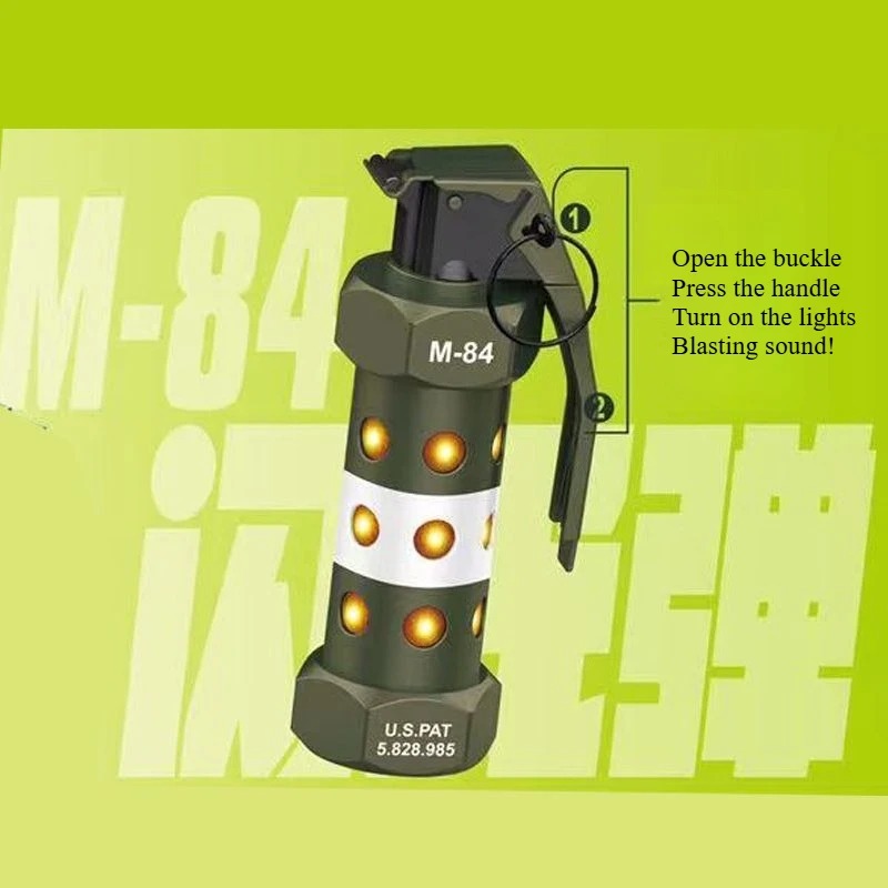 مصباح يدوي LED على شكل قنبلة M - مراجعة Outdoor Camping Games وسعره