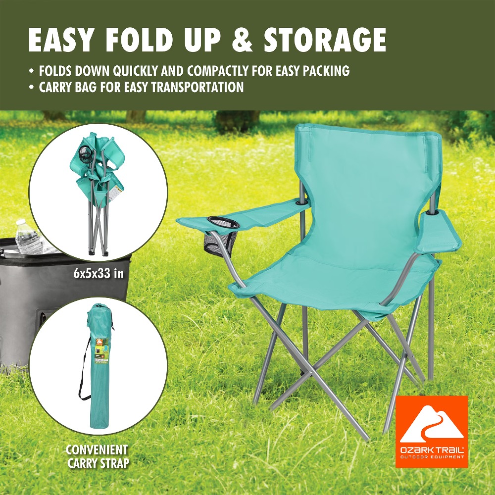 كرسي تخييم قابل للطي مع حامل أ - مراجعة Outdoor Camping Recliner Chairs وسعره