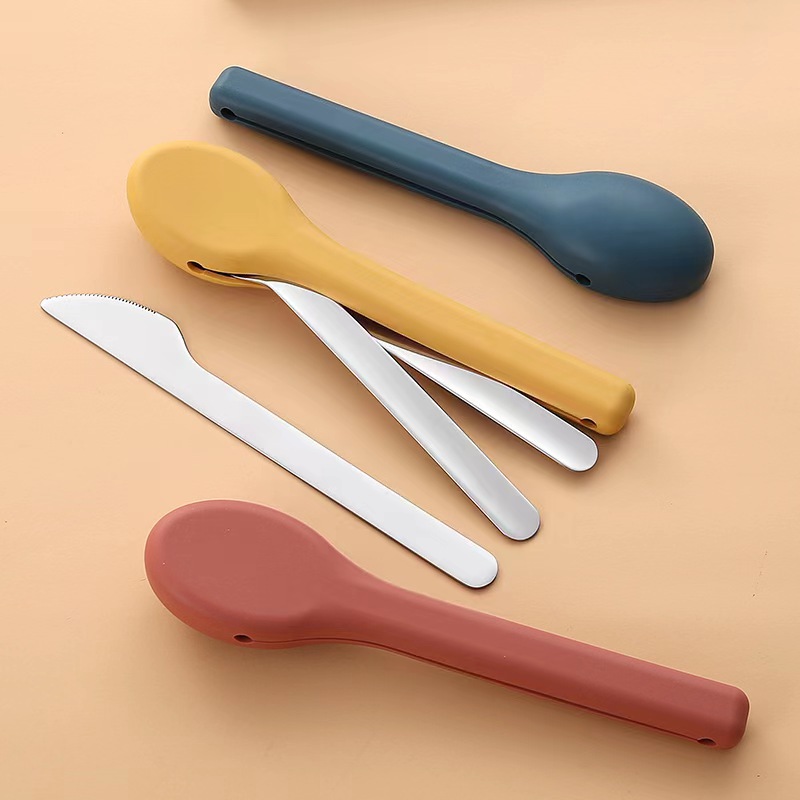 3-قطعة أدوات المائدة المحمولة  - مراجعة Camp Utensil Set وسعره