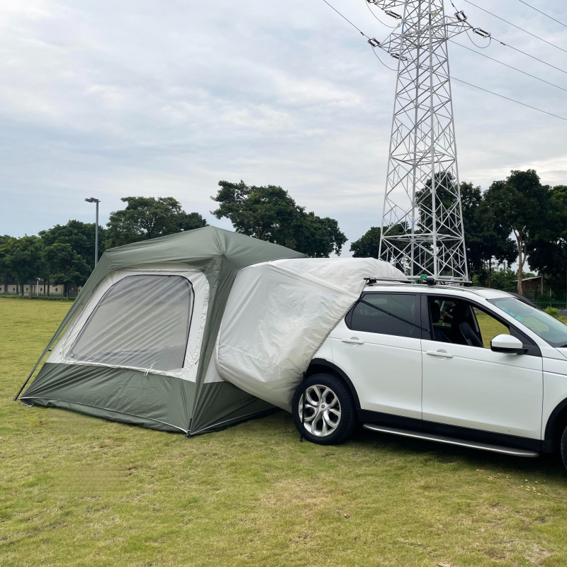 خيمة خلفية قابلة للطي للسيارة  - مراجعة Outdoor Camping Van Tent وسعره