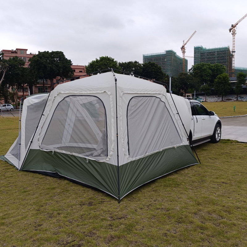 خيمة خلفية قابلة للطي للسيارة  - مراجعة Outdoor Camping Van Tent وسعره