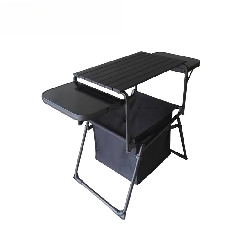 طاولة خارجية قابلة للطي من الص - مراجعة Outdoor Camping Kitchen Setup وسعره