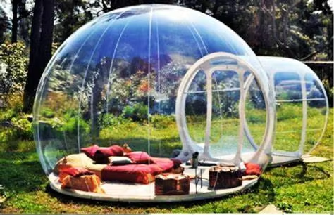 3M في الهواء الطلق ضخمة نفخ ال - مراجعة Outdoor Camping Inflatable Bubble Tent Large Diy Home وسعره