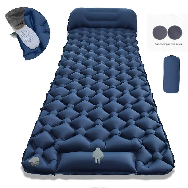 وسادة نوم قابلة للنفخ من مادة  - مراجعة Outdoor Camping Rug وسعره