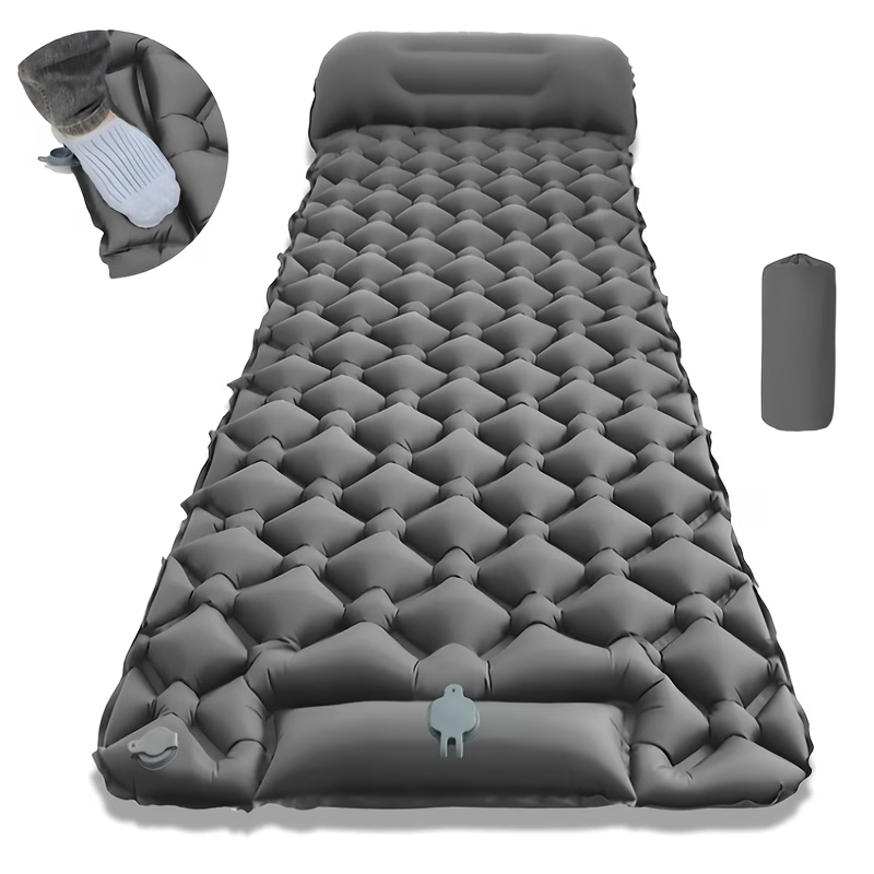 وسادة نوم قابلة للنفخ من مادة  - مراجعة Outdoor Camping Rug وسعره