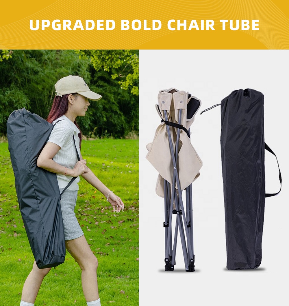 كرسي محمول قابل للطي والاستلقا - مراجعة Outdoor Camping Recliner Chairs وسعره
