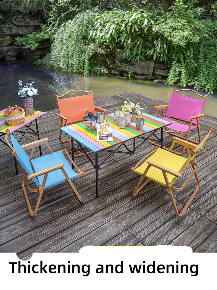 طاولة معدنية قابلة للطي خفيفة  - مراجعة Outdoor Camping Warehouse وسعره