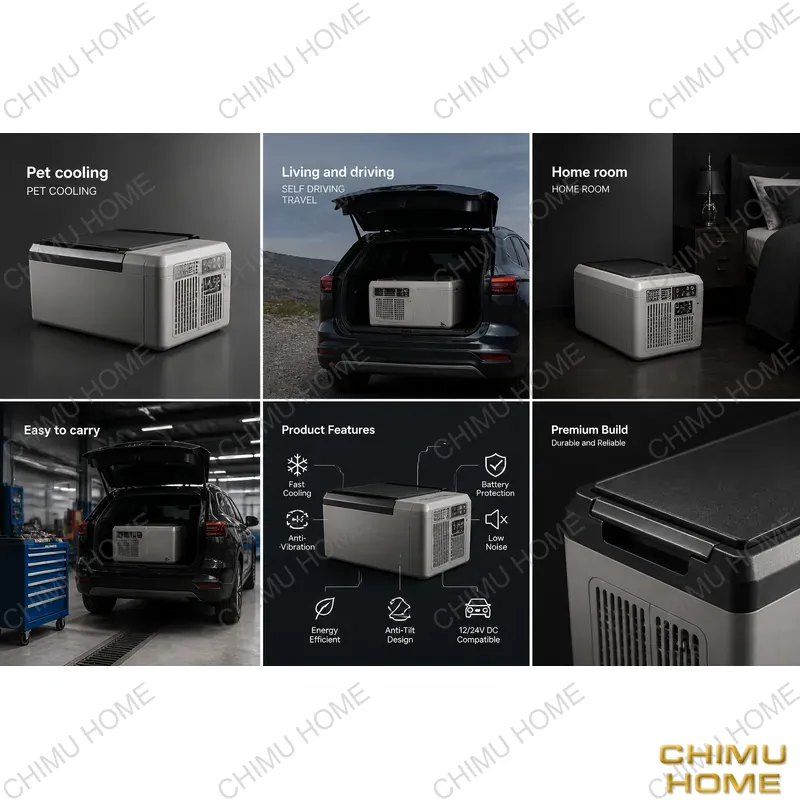 【CHIMU HOME】 مكيف هواء محمول ب - مراجعة Outdoor Camping Air Conditioner وسعره