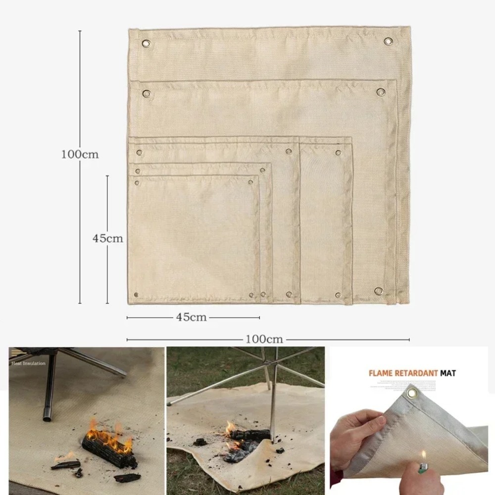 بطانية حماية من الحرارة العالي - مراجعة Outdoor Camping Rug وسعره