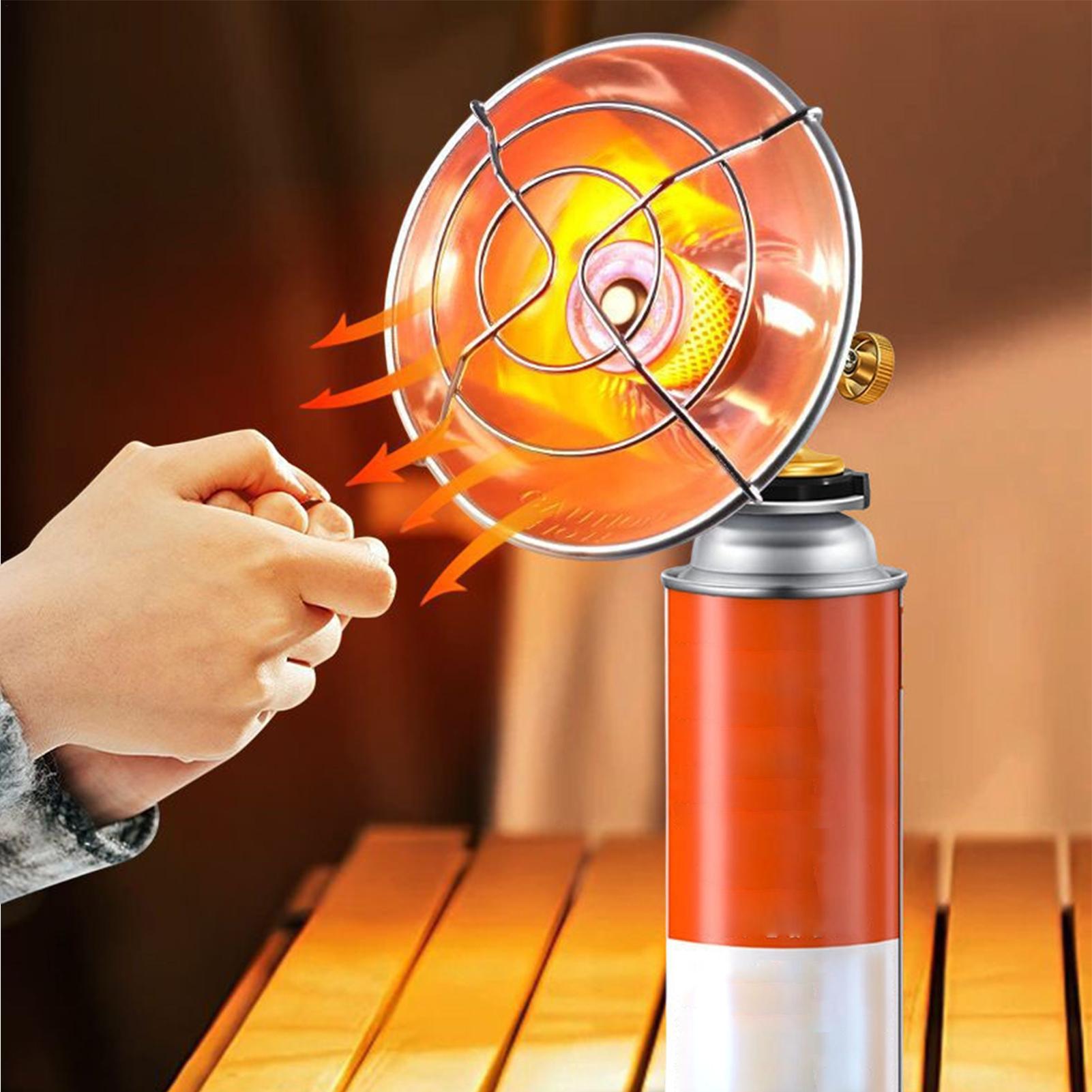 سخان التخييم اللاسلكي المحمول، - مراجعة Outdoor Camping Gas Heater وسعره