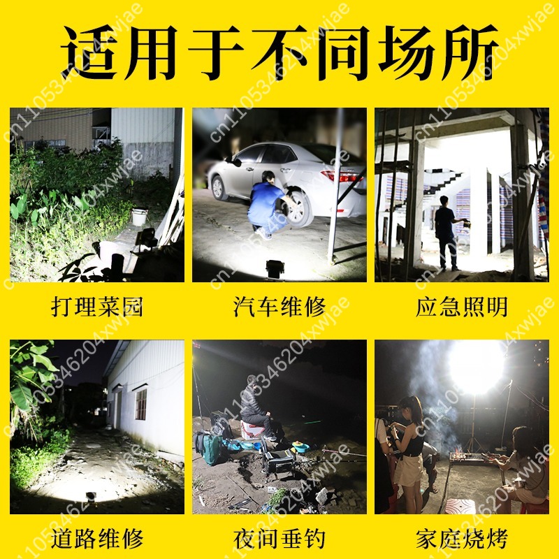كشاف LED محمول مقاوم للماء قاب - مراجعة Outdoor Camping Jobs وسعره