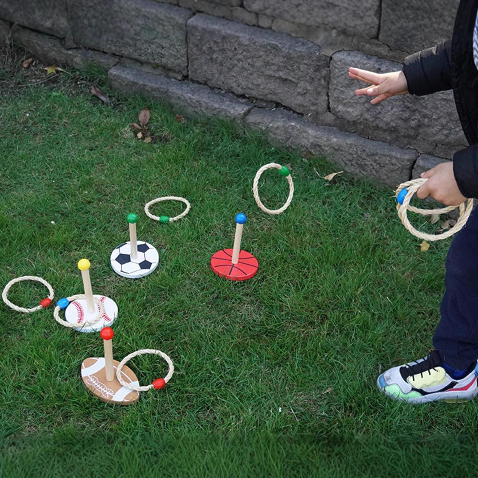 لعبة حلقة ألعاب الحديقة الخارج - مراجعة Outdoor Camping Games For Adults وسعره