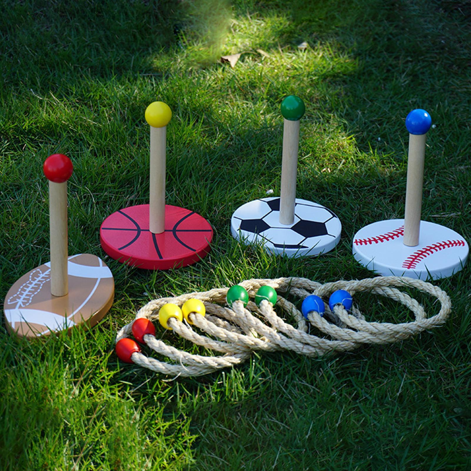 لعبة حلقة ألعاب الحديقة الخارج - مراجعة Outdoor Camping Games For Adults وسعره