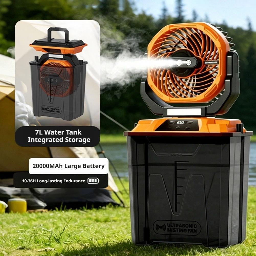 مروحة تبريد محمولة جديدة للاست - مراجعة Outdoor Camping Fans وسعره