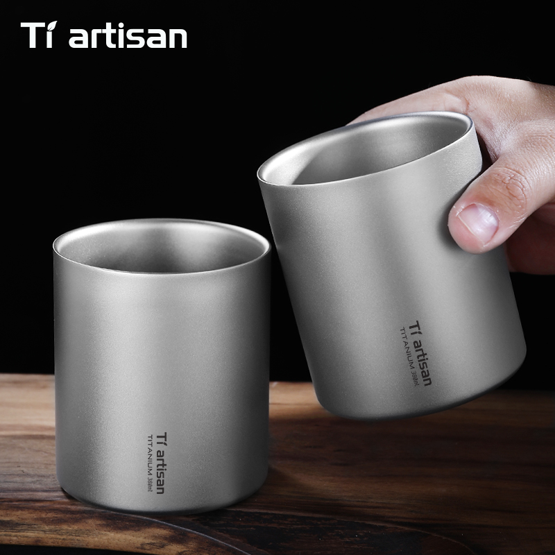 Tiartisan 380 مللي كوب قهوة بد - مراجعة Outdoor Camping Games وسعره