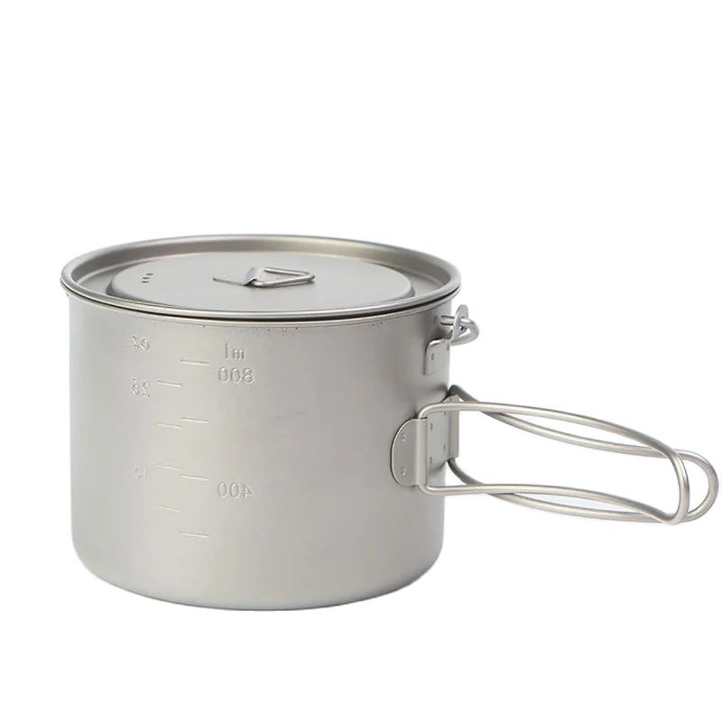 وعاء طبخ تيتانيوم بمقبض معلق ، - مراجعة Camp Utensil Set وسعره