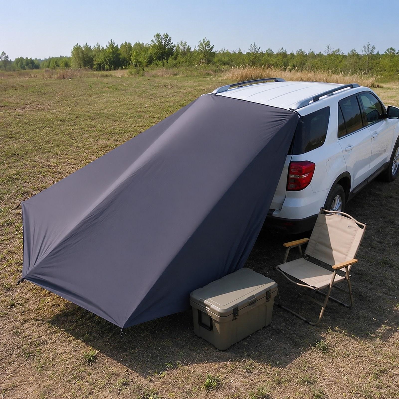 خيمة جانبية للسيارة مقاومة للم - مراجعة Outdoor Camping Van Tent وسعره
