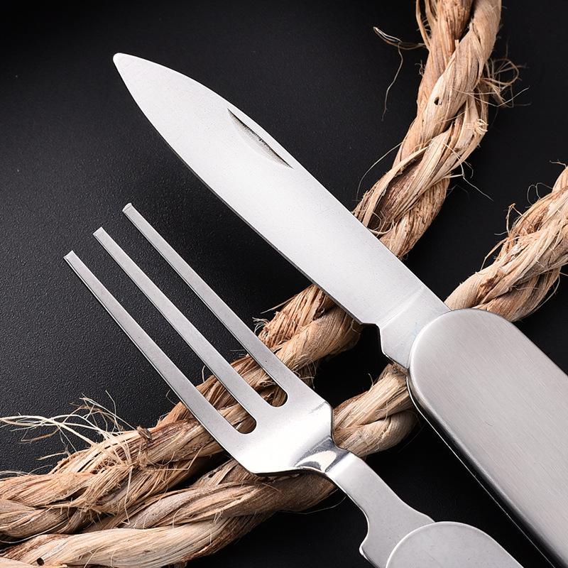 مجموعة أدوات التخييم القابلة ل - مراجعة Camp Utensil Set وسعره