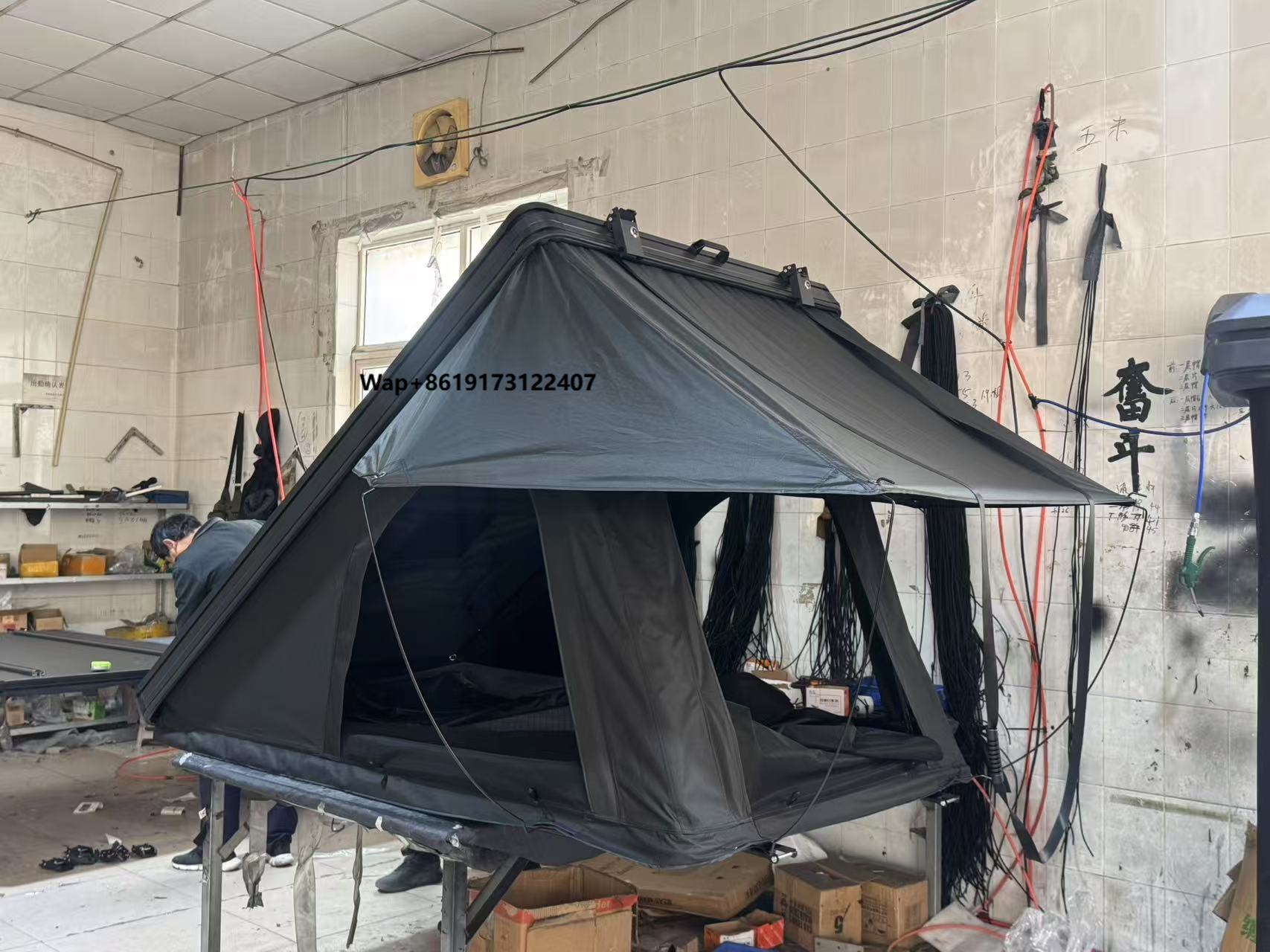 خيمة سقف السيارة المخصصة للتخي - مراجعة Outdoor Camping Van Tent وسعره