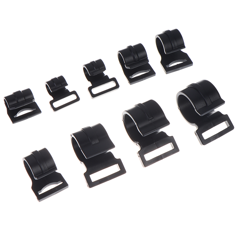 10 قطع من مشابك الحبال بأحجام  - مراجعة Outdoor Camping Van وسعره