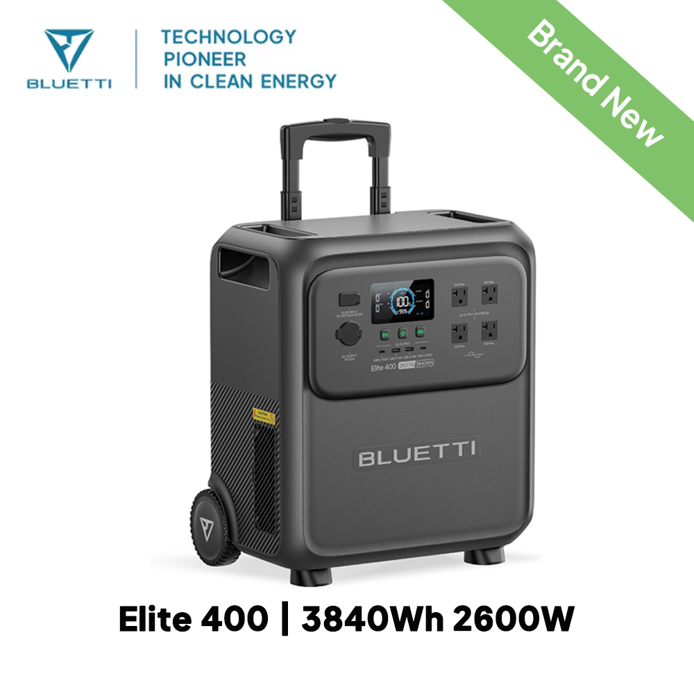 محطة طاقة شمسية BLUETTI Elite  - مراجعة Outdoor Camping Van وسعره