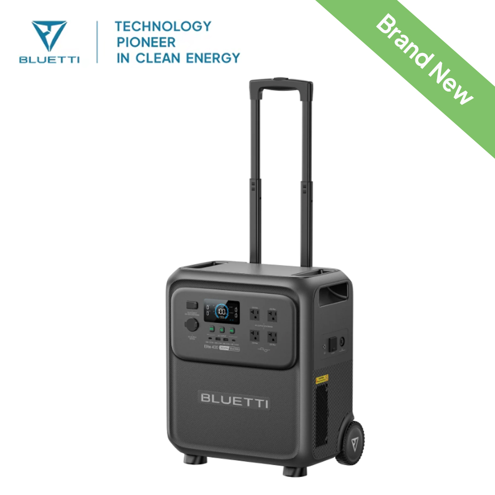 محطة طاقة شمسية BLUETTI Elite  - مراجعة Outdoor Camping Van وسعره
