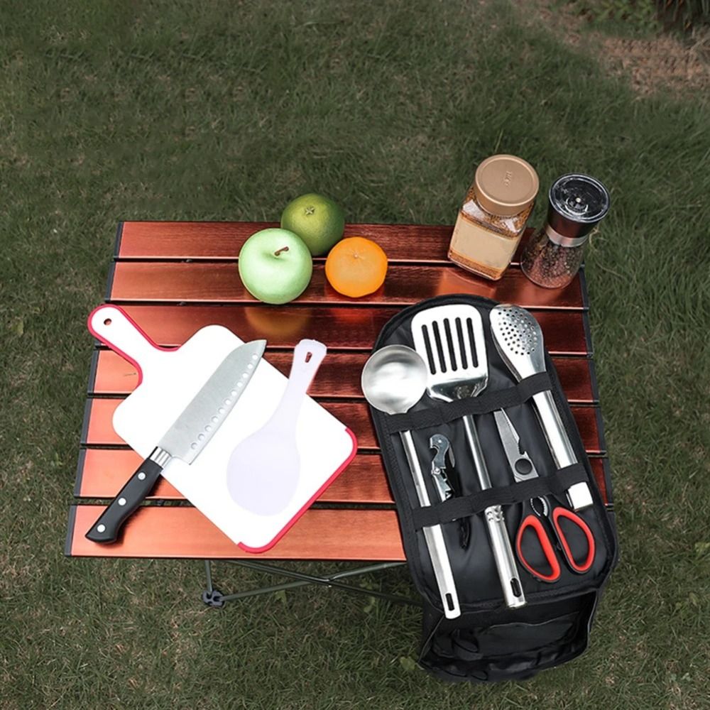 2024 نزهة مجموعة أواني حقيبة ا - مراجعة Camp Utensil Set وسعره