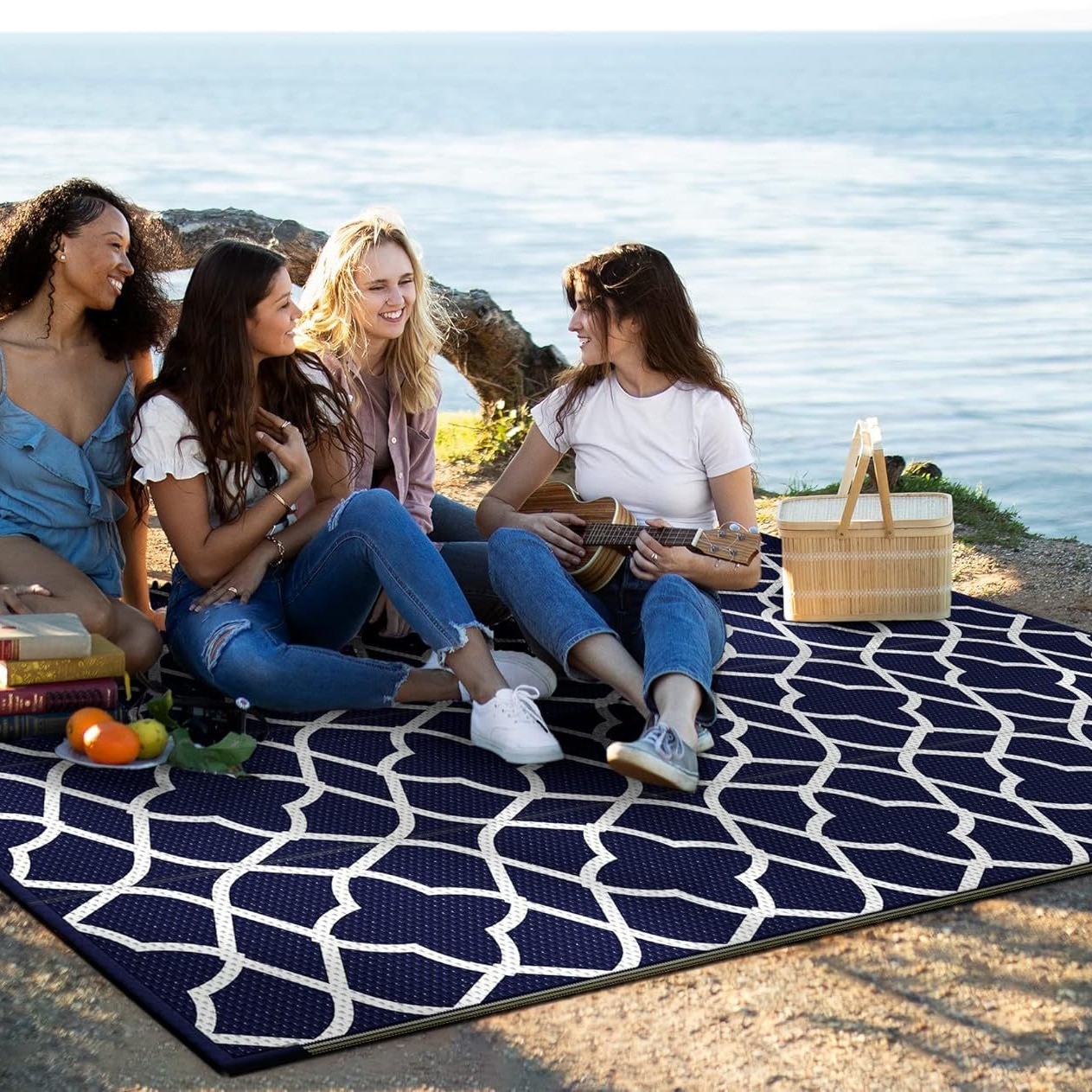 سجادة خارجية للكرفانات 120×180 - مراجعة Outdoor In Camping وسعره
