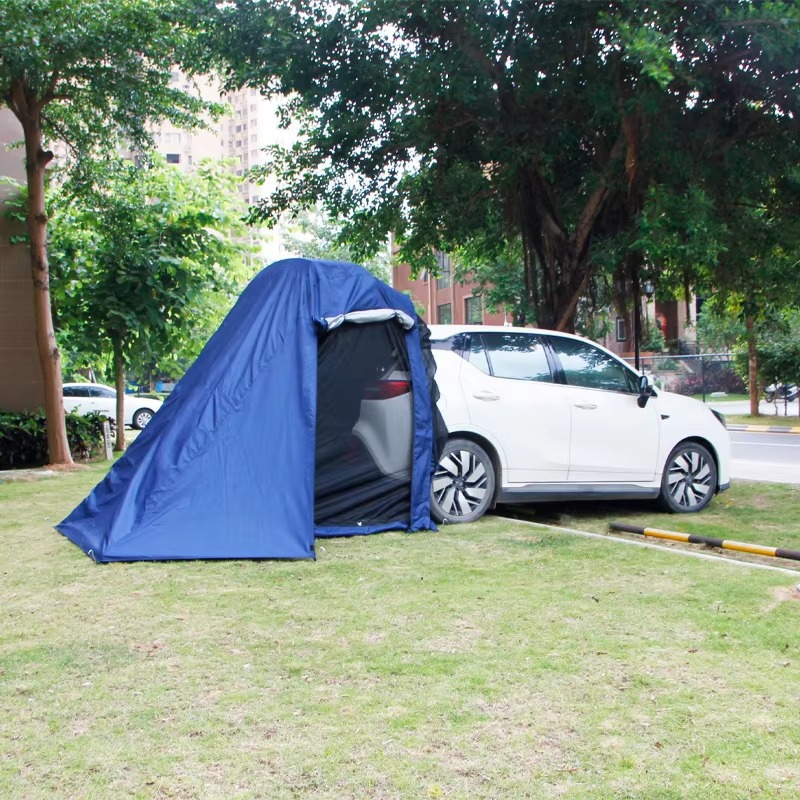 Suv الباب الخلفي في الهواء الط - مراجعة Outdoor Camping Van Tent وسعره