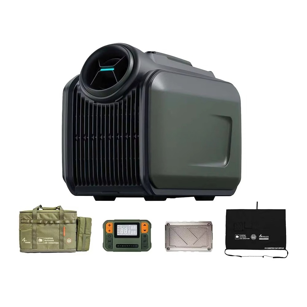 خيمة مكيف هواء متنقلة عاكس محم - مراجعة Outdoor Camping Air Conditioner وسعره