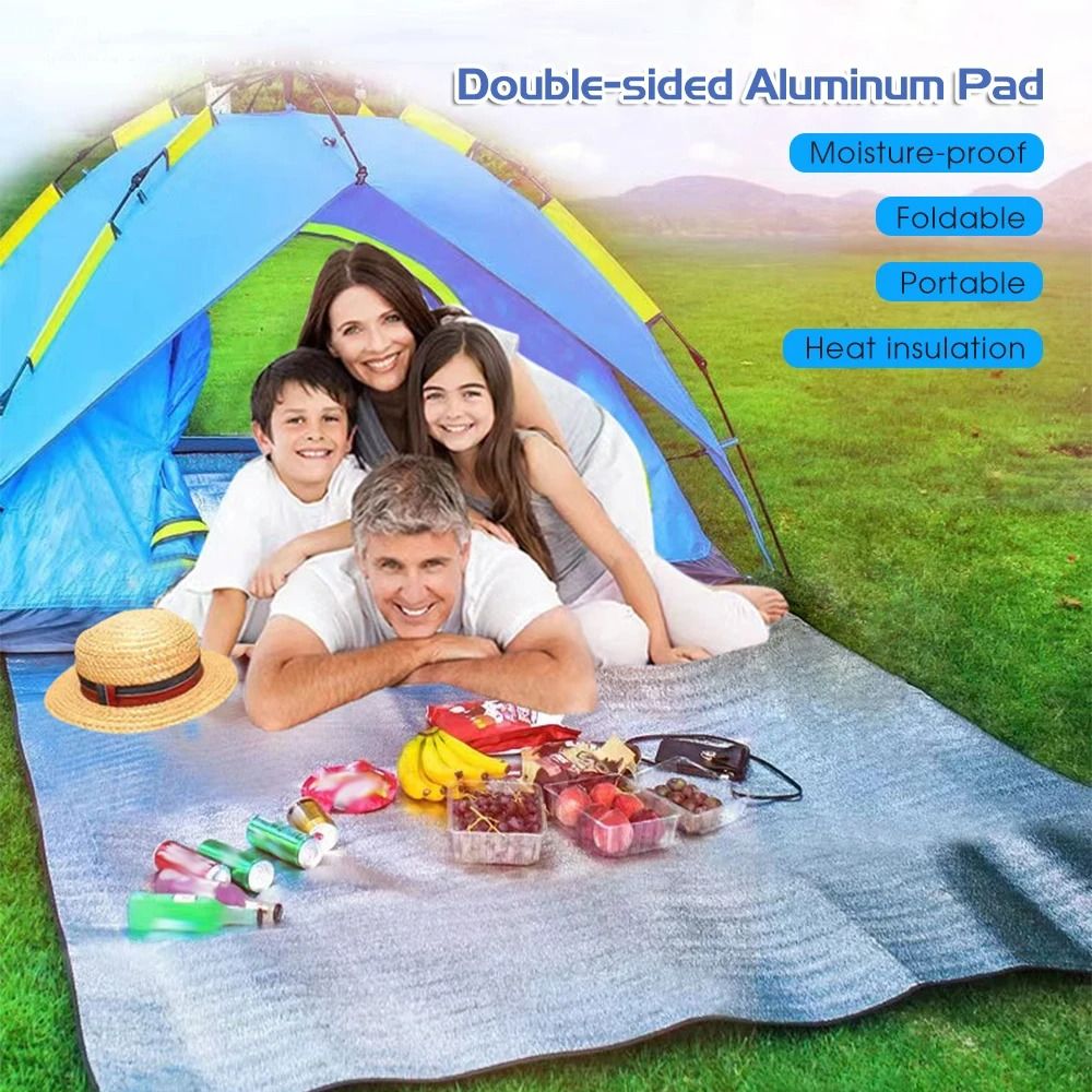 حصيرة رقائق فوم عازلة من الألو - مراجعة Outdoor Camping Rug وسعره