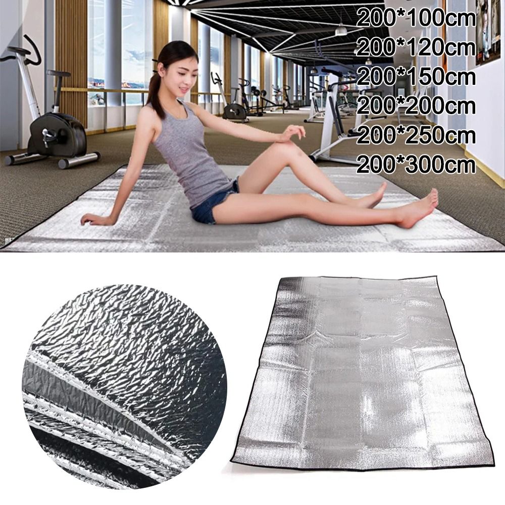 حصيرة رقائق فوم عازلة من الألو - مراجعة Outdoor Camping Rug وسعره