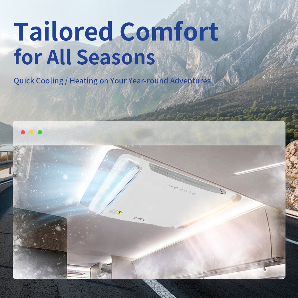 مكيف هواء جري الكل في واحد للم - مراجعة Outdoor Camping Air Conditioner وسعره