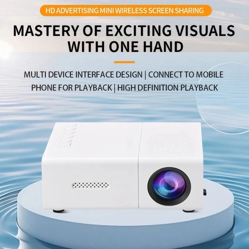 جهاز عرض LED صغير بدقة 1080 بك - مراجعة Outdoor Camping Movies وسعره