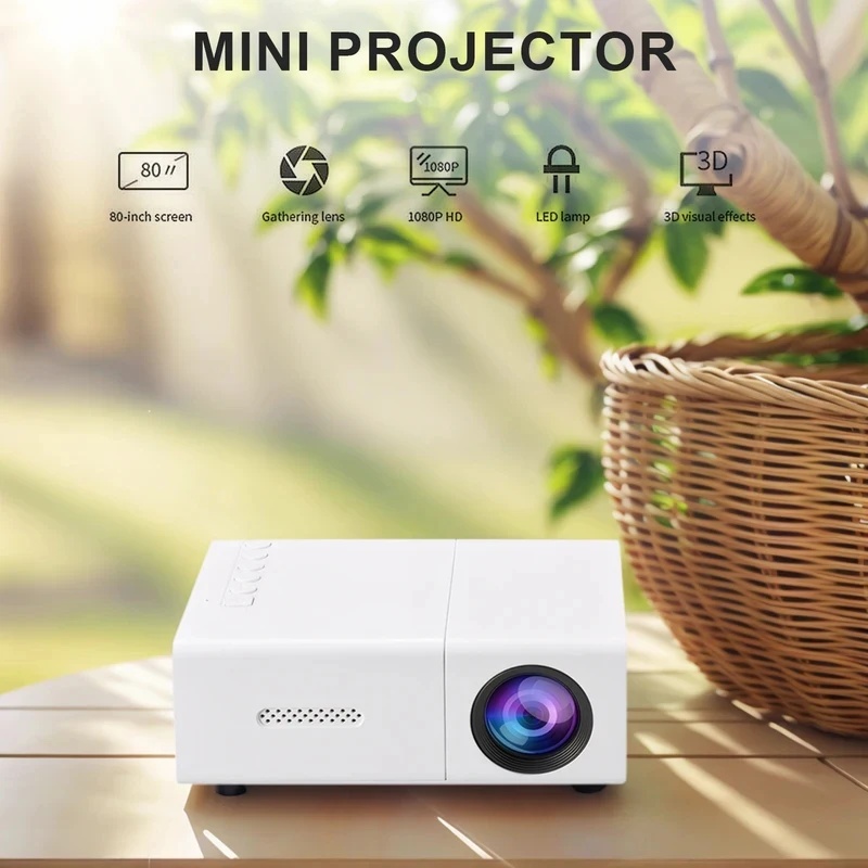 جهاز عرض LED صغير بدقة 1080 بك - مراجعة Outdoor Camping Movies وسعره