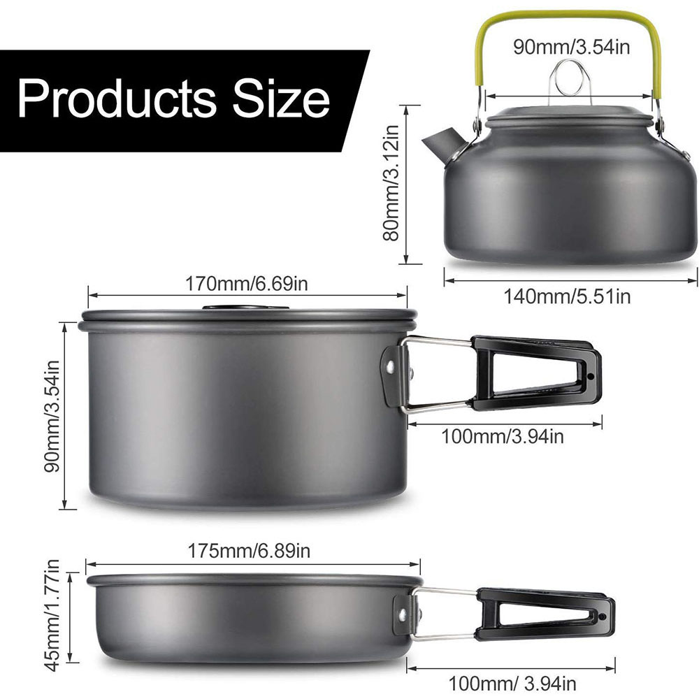 مجموعة أدوات الطهي للتخييم الخ - مراجعة Camp Utensil Set وسعره