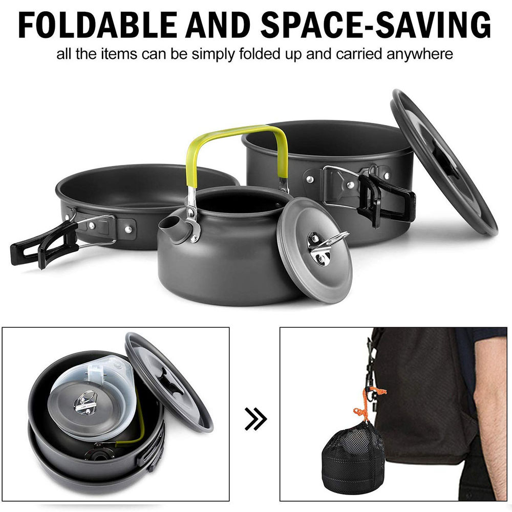 مجموعة أدوات الطهي للتخييم الخ - مراجعة Camp Utensil Set وسعره